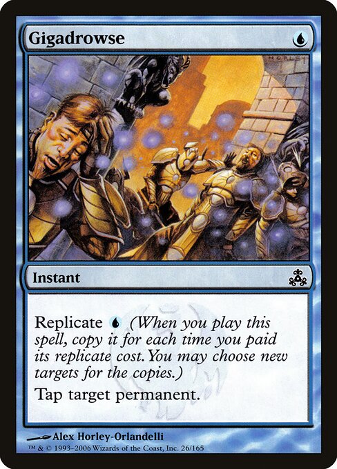 Gigadrowse - Guildpact Magic card
