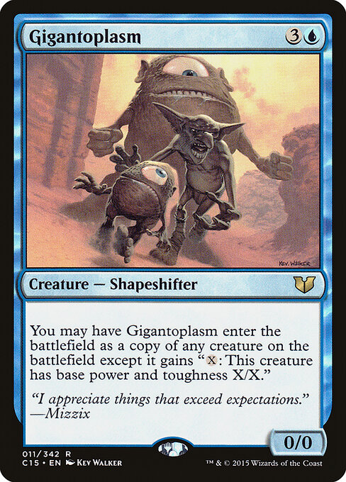 Gigantoplasm - Commander 2015 Magic card