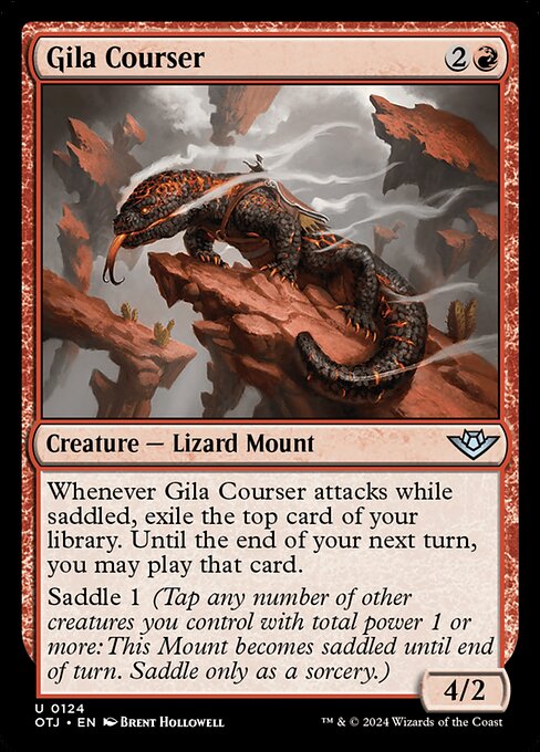 Gila Courser - Outlaws of Thunder Junction Magic card