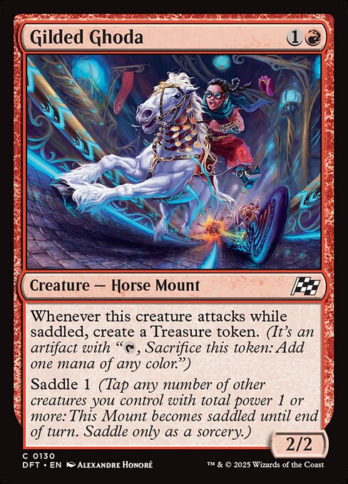 Gilded Ghoda - Aetherdrift Magic card