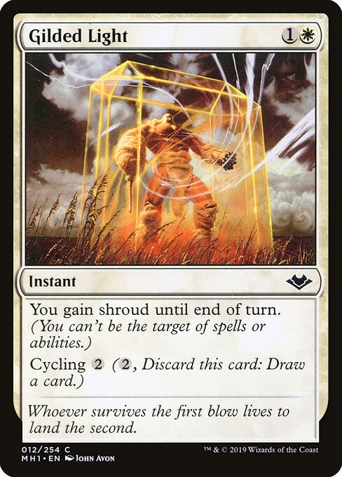 Gilded Light - Modern Horizons (#12) - Illustrated by John Avon - Magic: The Gathering Card