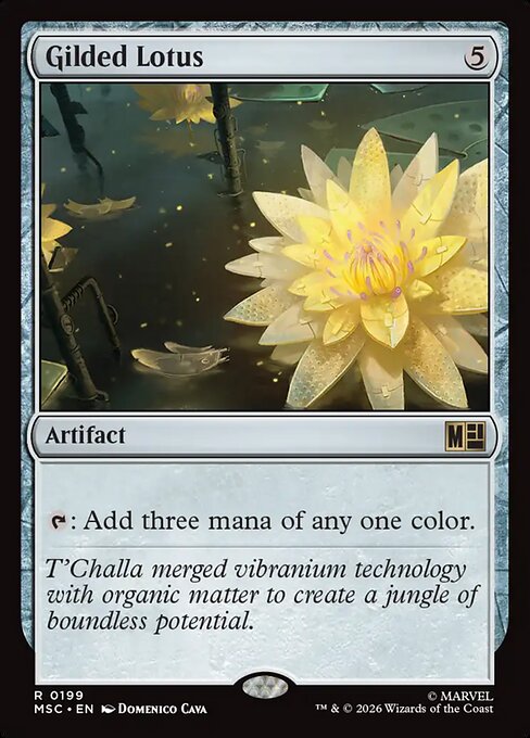Gilded Lotus - Marvel Super Heroes Commander Magic card