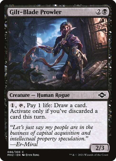 Gilt-Blade Prowler - Modern Horizons 2 Magic card