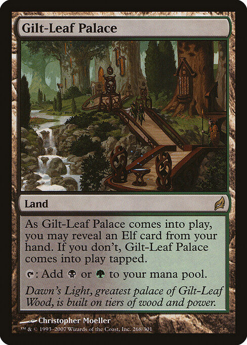 Gilt-Leaf Palace - Lorwyn Magic card