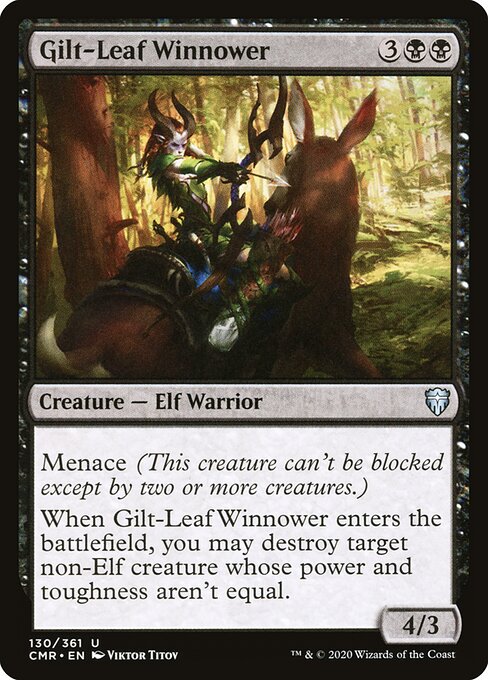Gilt-Leaf Winnower - Commander Legends Magic card