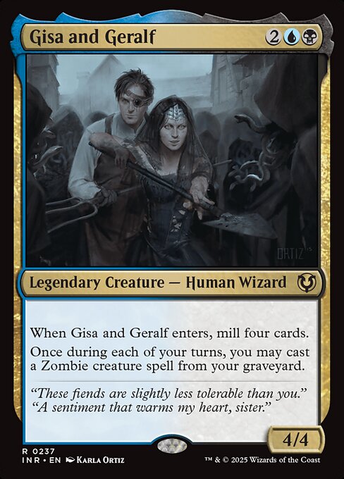 Gisa and Geralf - Innistrad Remastered Magic card