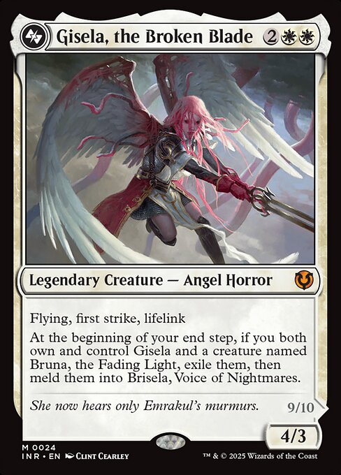 Gisela, the Broken Blade - Innistrad Remastered Magic card