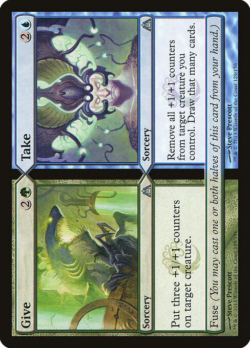 Give // Take - Dragon's Maze Magic card