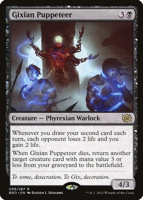 Gixian Puppeteer - The Brothers' War Magic card