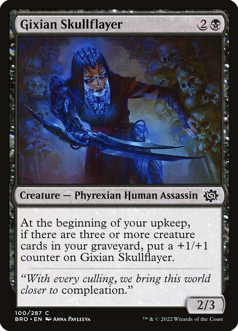 Gixian Skullflayer - The Brothers' War Magic card