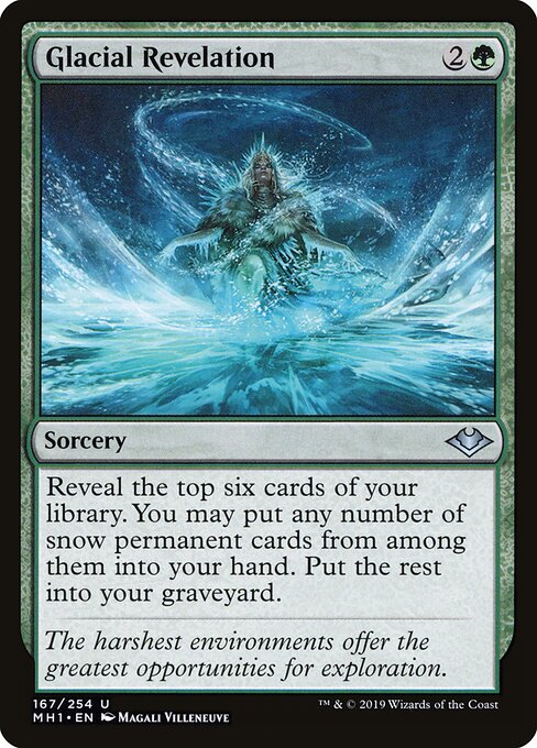 Glacial Revelation - Modern Horizons Magic card