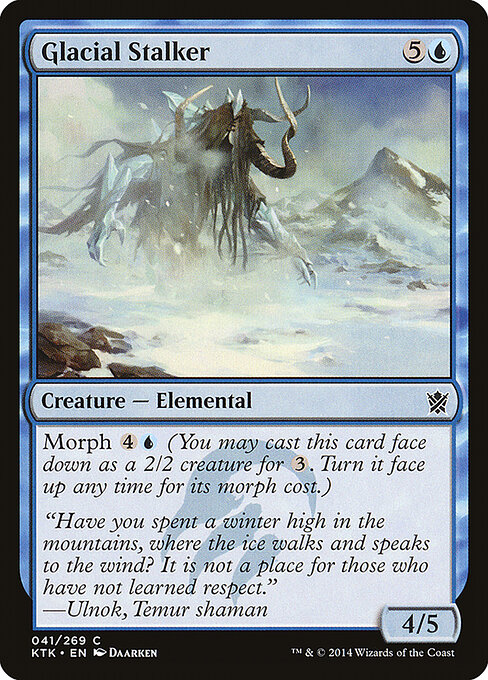 Glacial Stalker - Khans of Tarkir Magic card