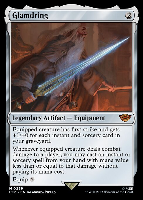 Glamdring - The Lord of the Rings: Tales of Middle-earth Magic card