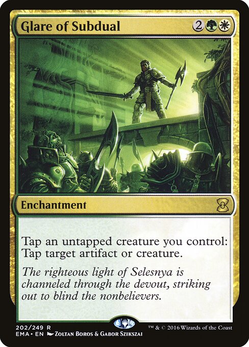 Glare of Subdual - Eternal Masters Magic card