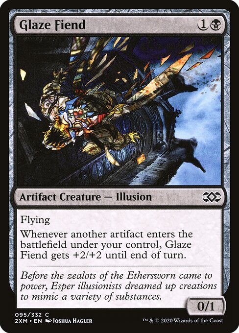 Glaze Fiend - Double Masters Magic card