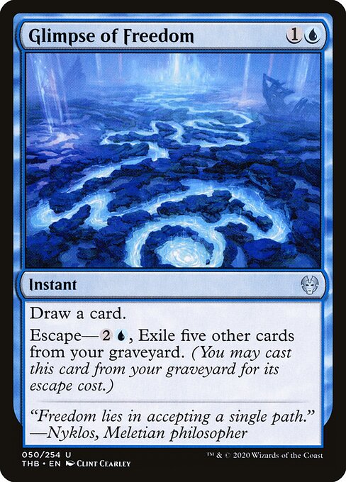 Glimpse of Freedom - Theros Beyond Death Magic card