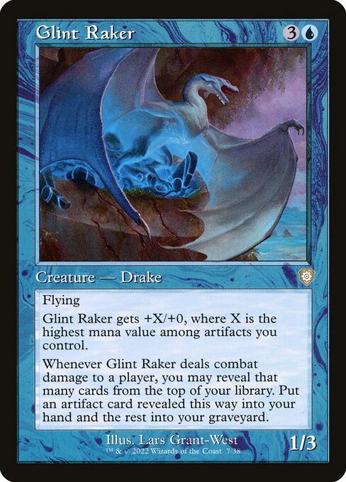 Glint Raker - The Brothers' War Commander Magic card