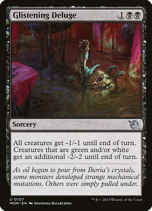 Glistening Deluge - March of the Machine Magic card