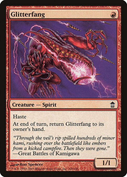 Glitterfang - Saviors of Kamigawa Magic card