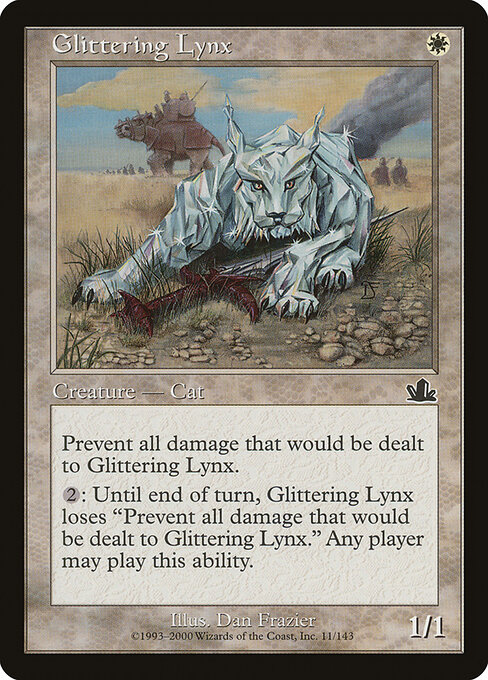 Glittering Lynx - Prophecy Magic card