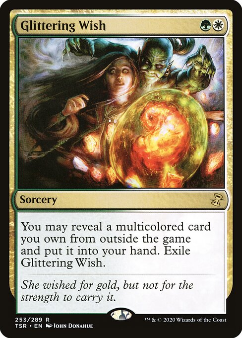 Glittering Wish - Time Spiral Remastered Magic card