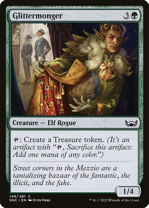 Glittermonger - Streets of New Capenna Magic card