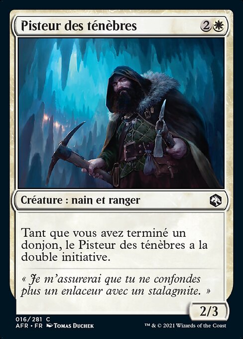 Мрачный Выслеживатель (Gloom Stalker) - Adventures in the Forgotten Realms (#16) - Illustrated by Tomas Duchek - Magic: The Gathering Card