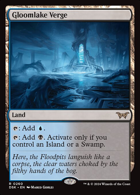 Gloomlake Verge - Duskmourn: House of Horror Magic card