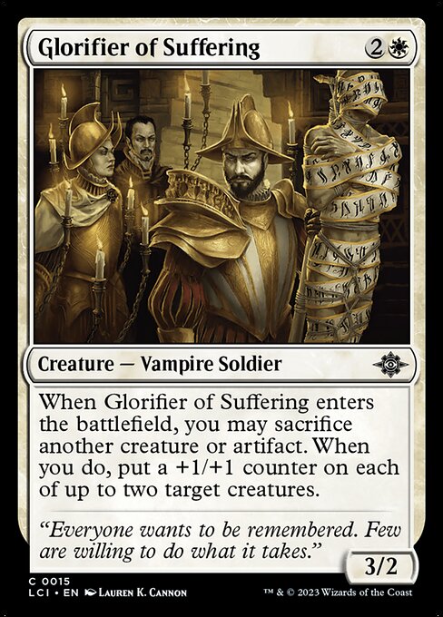 Glorifier of Suffering - The Lost Caverns of Ixalan Magic card