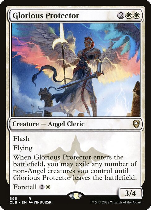 Glorious Protector - Commander Legends: Battle for Baldur's Gate Magic card