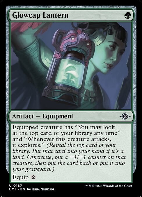 Glowcap Lantern - The Lost Caverns of Ixalan Magic card
