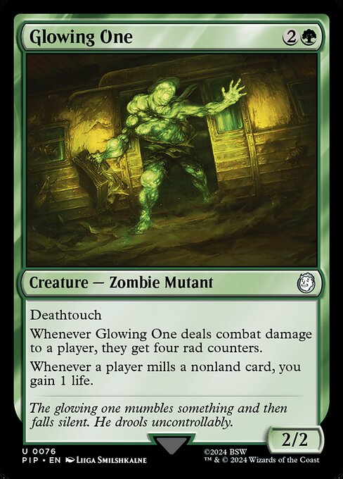Glowing One - Fallout Magic card