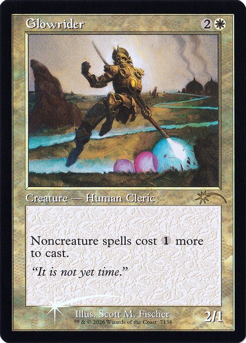 Jinete del resplandor (Glowrider) - Legions (#15) - Illustrated by Scott M. Fischer - Magic: The Gathering Card