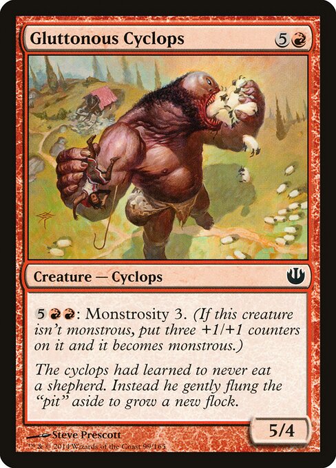 Gluttonous Cyclops - Journey into Nyx Magic card