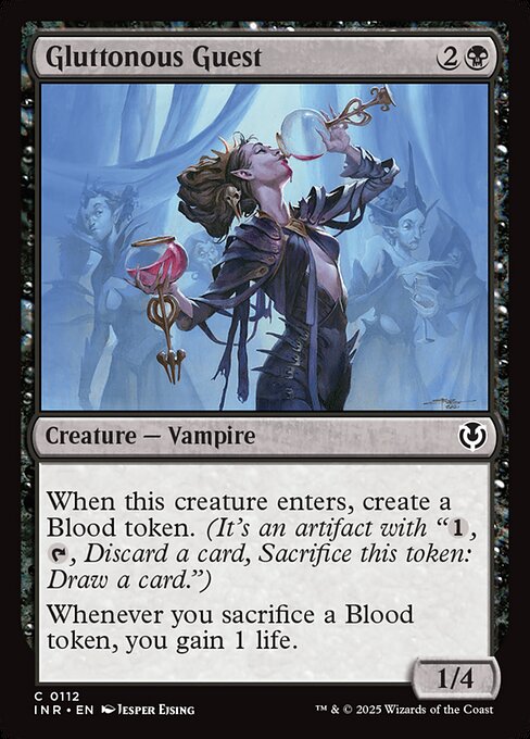 Gluttonous Guest - Innistrad Remastered Magic card
