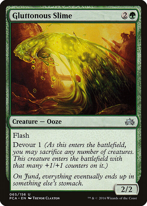 Gluttonous Slime - Planechase Anthology Magic card