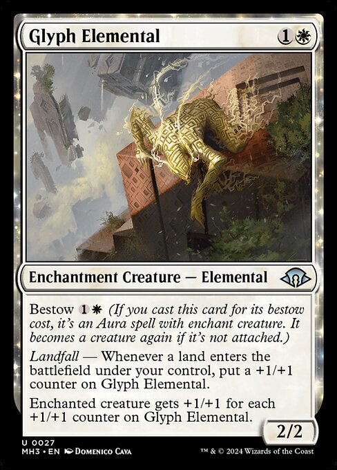 Glyph Elemental - Modern Horizons 3 Magic card