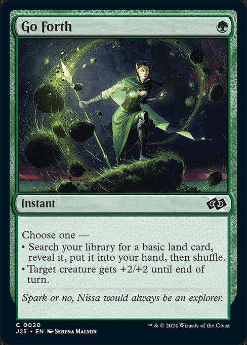 Go Forth - Foundations Jumpstart Magic card