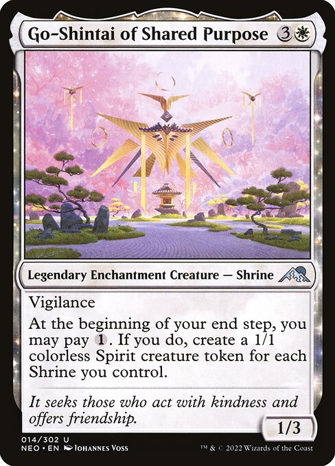 Go-Shintai of Shared Purpose - Kamigawa: Neon Dynasty Magic card