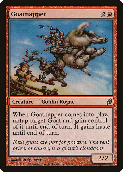 Goatnapper - Lorwyn Magic card