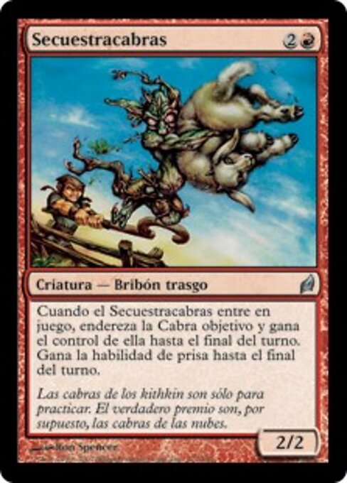 Rubacapre (Goatnapper) - Lorwyn (#172) - Illustrated by Ron Spencer - Magic: The Gathering Card