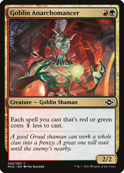 Goblin Anarchomancer - Modern Horizons 2 Magic card