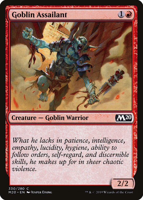 Goblin Assailant - Core Set 2020 Magic card
