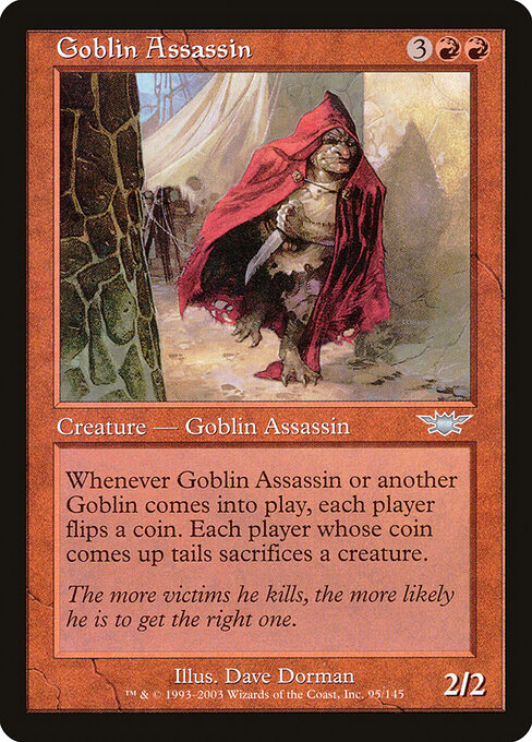 Goblin Assassin - Legions Magic card
