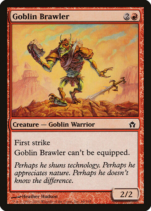 Goblin Brawler - Fifth Dawn Magic card