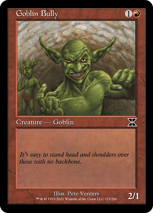 Goblin Bully - Masters Edition IV Magic card