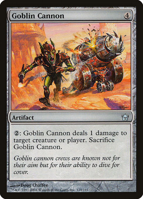 Goblin Cannon - Fifth Dawn Magic card