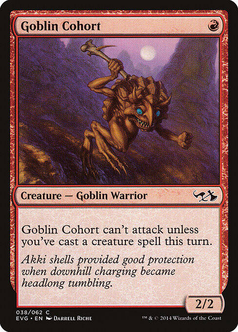 Goblin Cohort - Duel Decks Anthology: Elves vs. Goblins Magic card