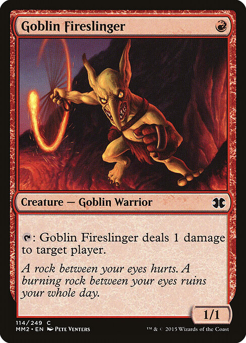 Goblin Fireslinger - Modern Masters 2015 Magic card
