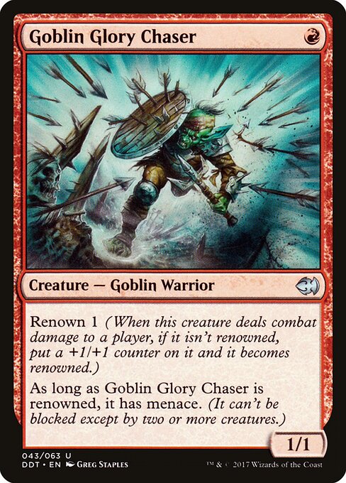 Goblin Glory Chaser - Duel Decks: Merfolk vs. Goblins Magic card